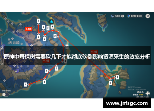 原神中每棵树需要砍几下才能彻底砍倒影响资源采集的效率分析